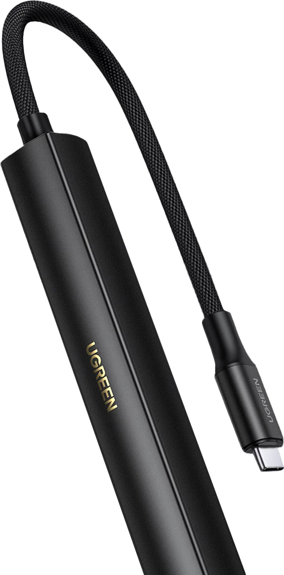 Amplifikator kufjesh Ugreen CM545 DAC, USB-C në 3.5 mm mini jack, i zi