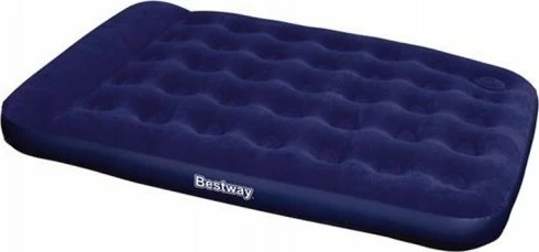 Dyshek ajri dopio Bestway 67225 191x137x28 cm, me pompë këmbë, blu