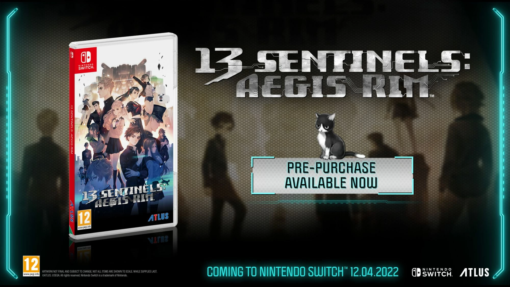 Lojë Nintendo Switch, Atlus, 13 Sentinels: Aegis Rim, PEGI 12