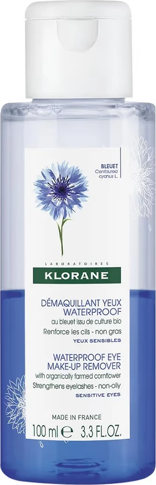 Heqës grimi për sy Klorane Waterproof për femra, 100ml