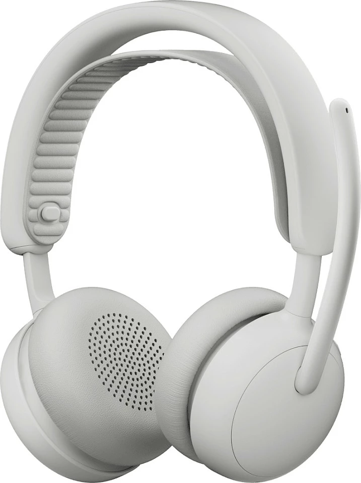 Kufje Logitech Zone Wireless 2 ES Business, Bluetooth 5.3, ANC, me mikrofon boom, gri e çelët