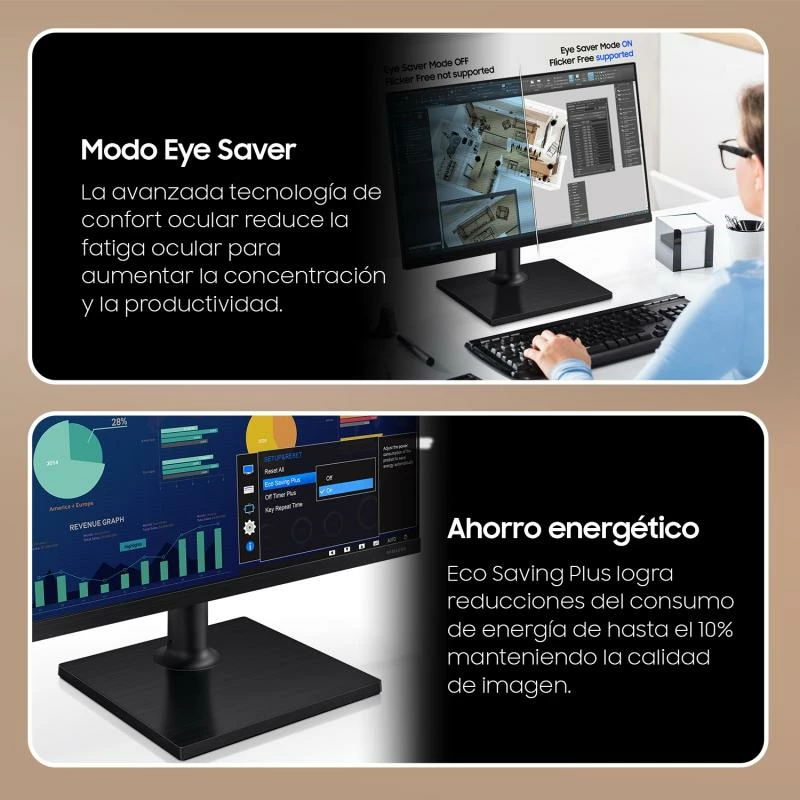 Monitor Samsung LS24D304GAUXEN 24" IPS 100 Hz i zi