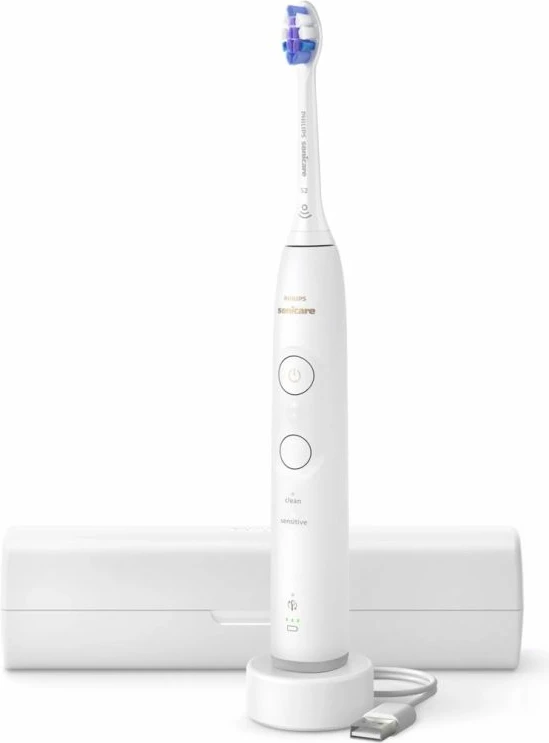 Furçë dhëmbësh elektrike Philips HX7400/06, e bardhë