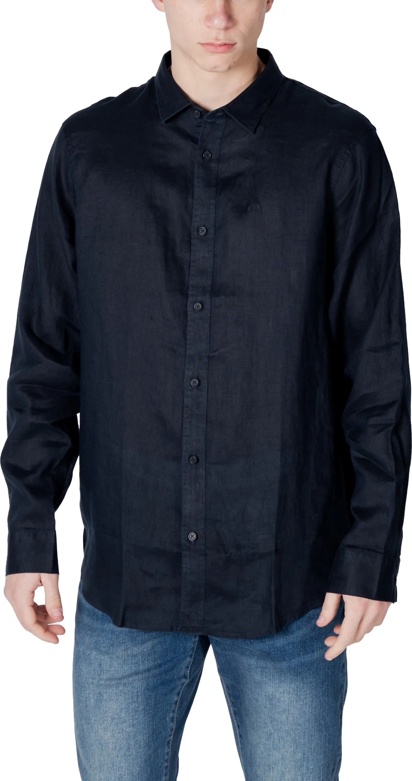 Këmishë për meshkuj Armani Exchange XM001221 AF14619, e kaltër [Madhësia: S]