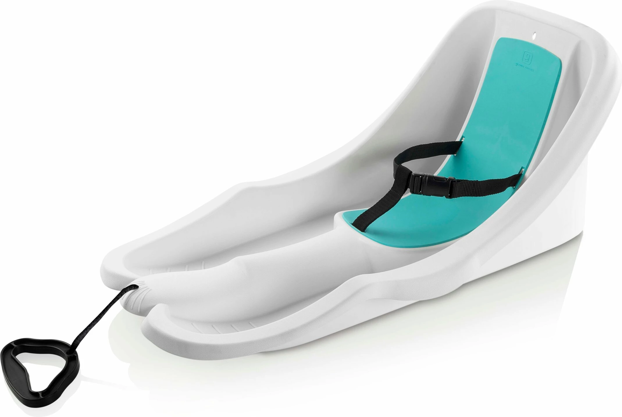 Sankë për fëmijë Gizmo Riders Baby Rider, deri 25 kg, rrip sigurie 3-pikësh, 74×38×33 cm, blu akull