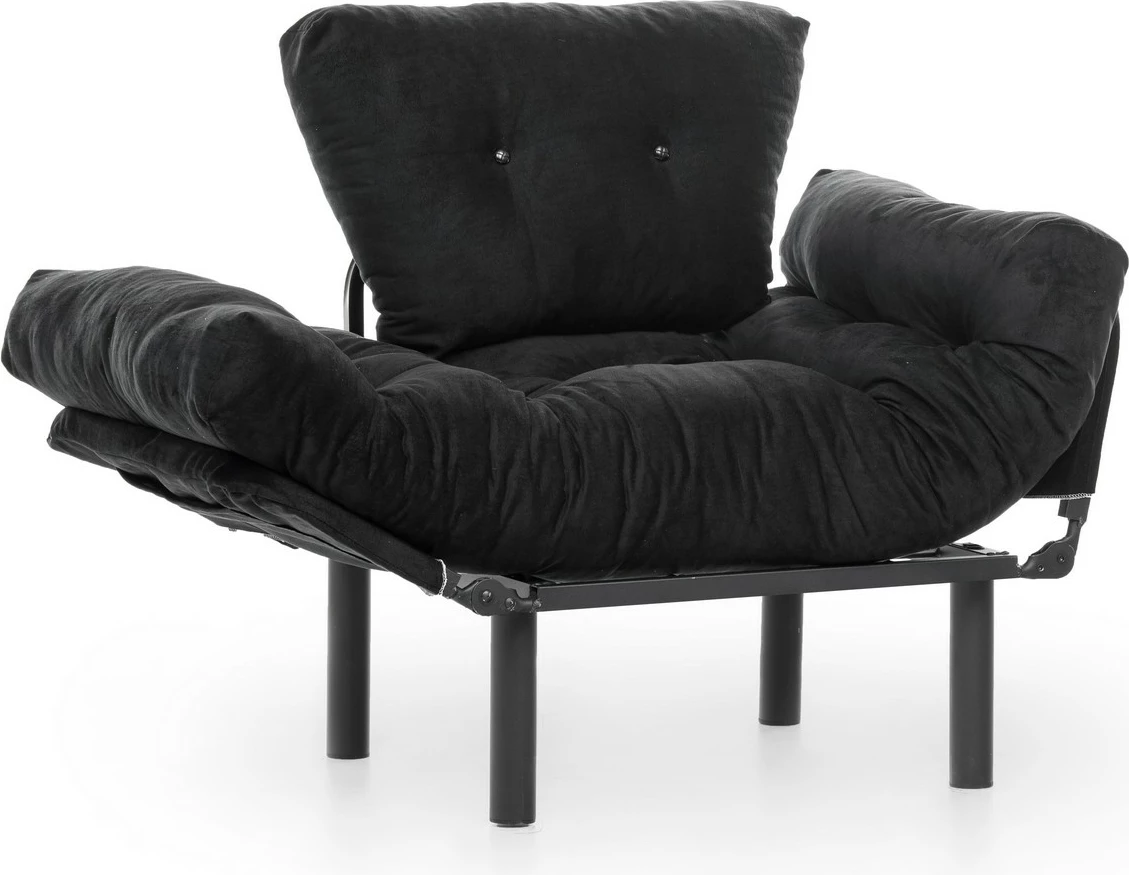 Karrige Wing Nitta, e zezë, Atelier del Sofa