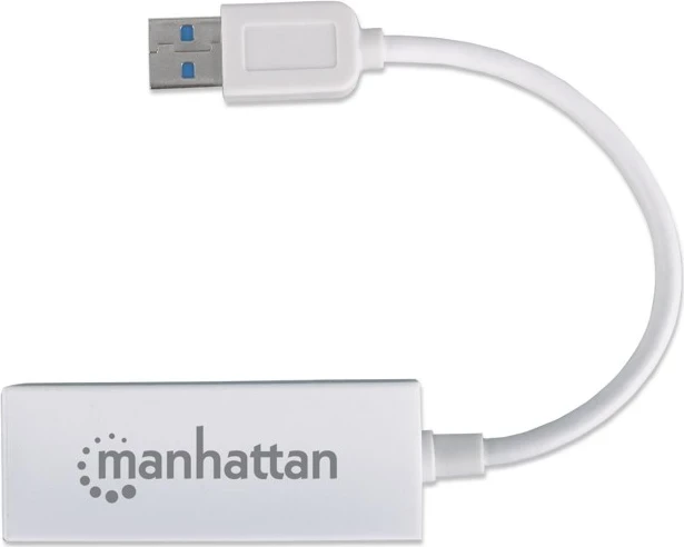 Konvertuesi Manhattan USB në RJ45, bardhë