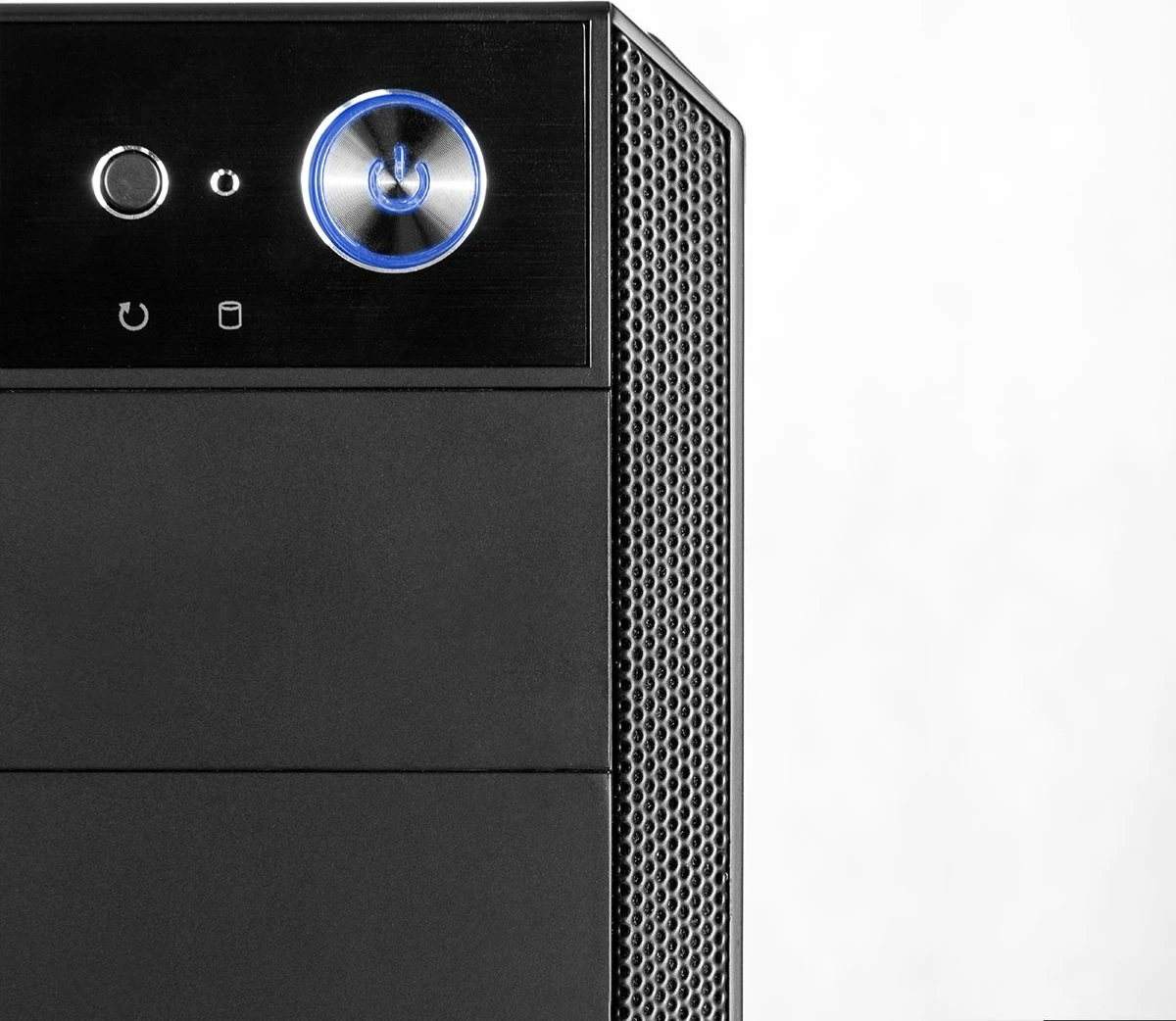 Kasë Modecom Oberon Pro Glass AT-OBERON-PG-10-000000-0002 Midi Tower ATX/Micro-ATX/Mini-ITX, e zezë