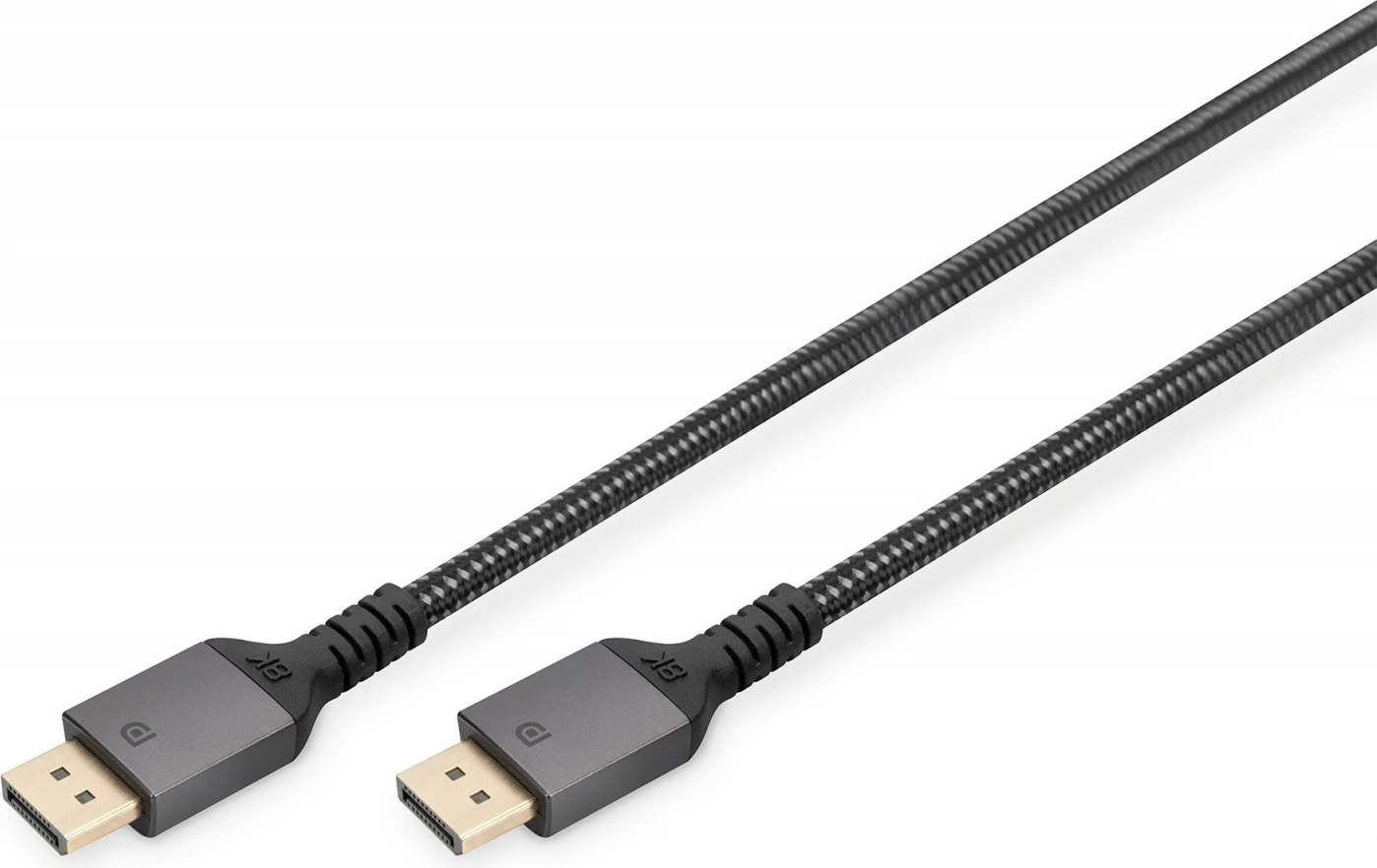 Kabllo DisplayPort Digitus DB-340201-020-S, 2m, e zezë