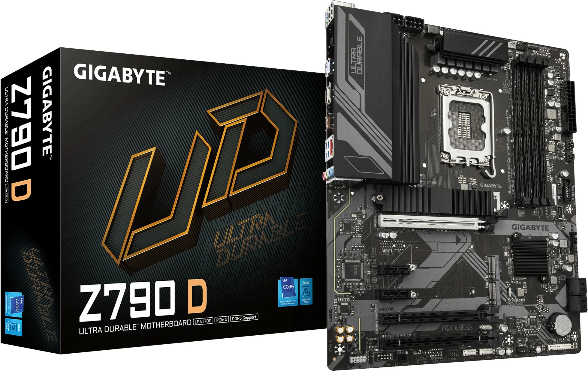 Pllakë amë Gigabyte GA-Z790 D, Socket 1700, Ultra Durable, e zezë