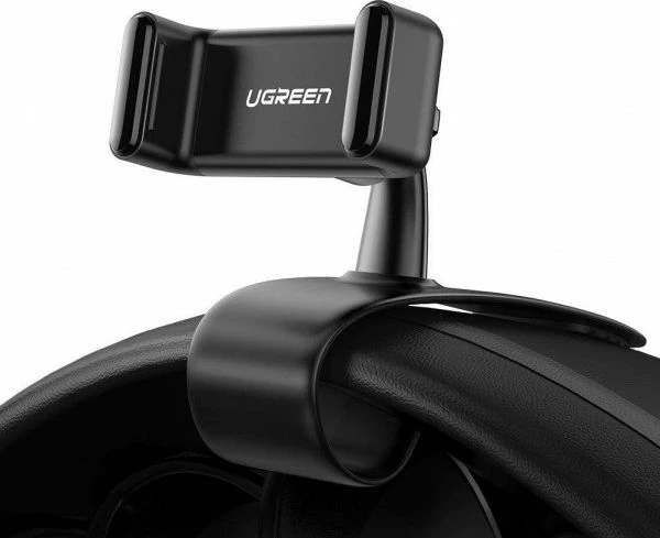 Mbajtës celulari për veturë Ugreen LP189, me kapëse për dashboard, 4.8–6.3", i zi
