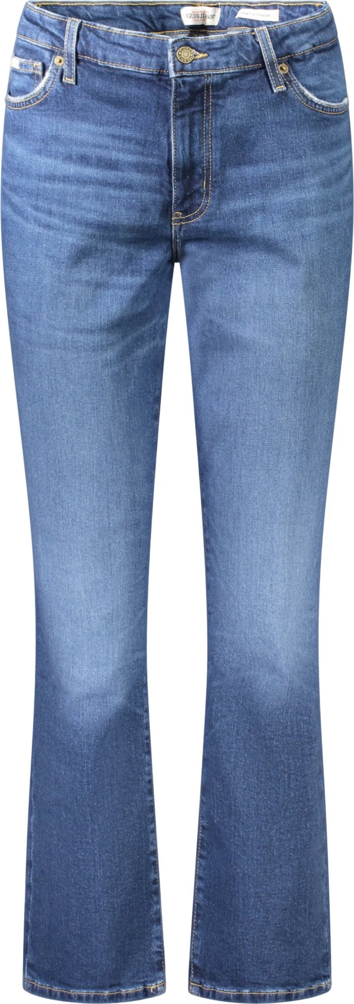 Pantallona xhinsi GUESS JEANS për femra, blu