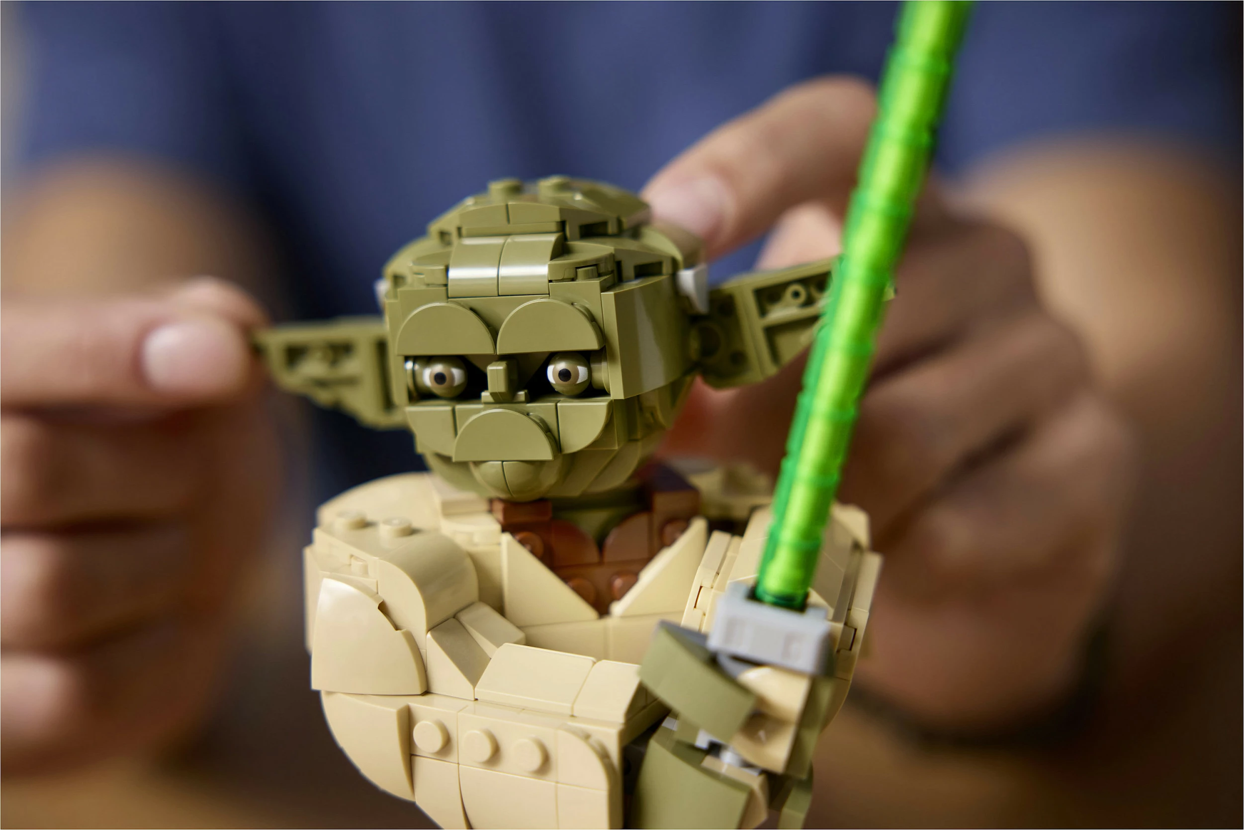 Set ndërtimi LEGO Star Wars 75438 Yoda, 399 pjesë, multikolor