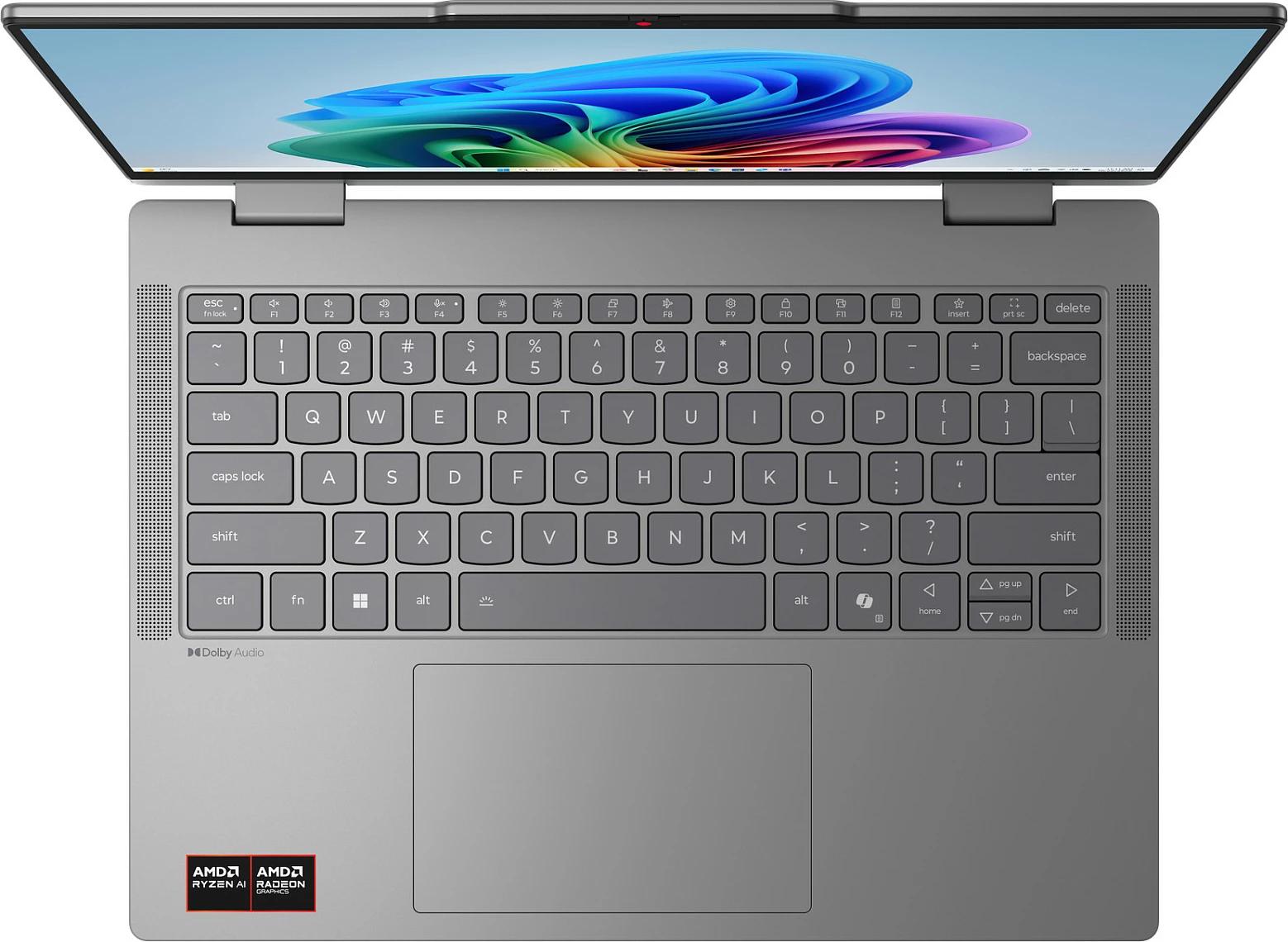 Laptop Lenovo IdeaPad 5 2in1 RYZ AI 7 445, 16GB RAM Memorje, 512GB SSD, 14" WUXGA, Luna Grey