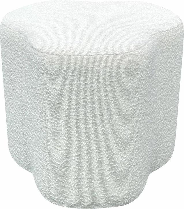 Stool Daisy, e bardhë, 48x48x42cm