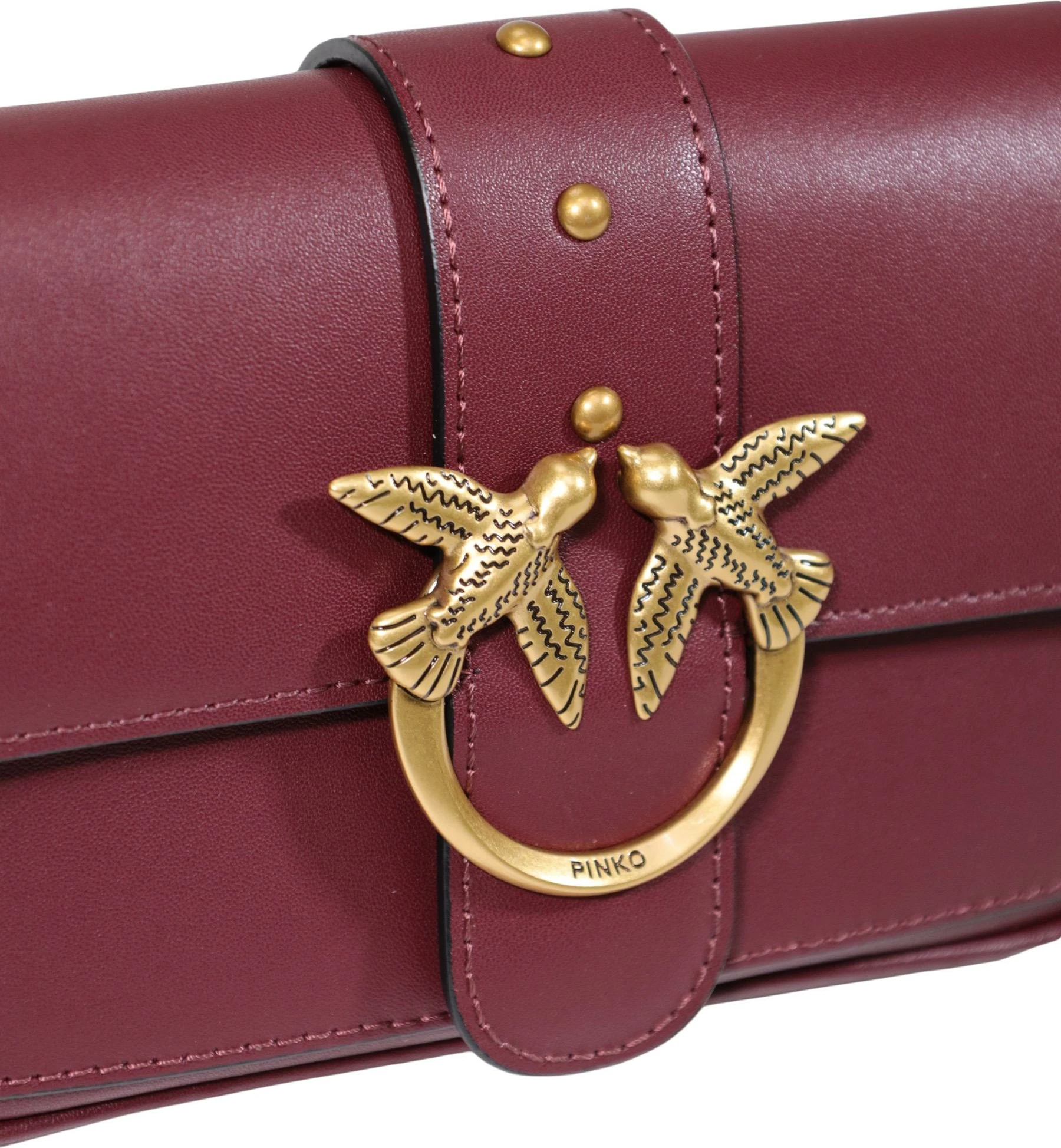 Çantë krahu për femra Pinko Pocket Love One Simply 100061 A0F1, vjollcë rrushi