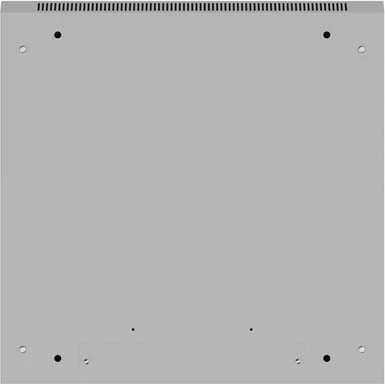 Kasë rack LANBERG 19" 12U, 600x600mm, e hirtë, derë me vrima