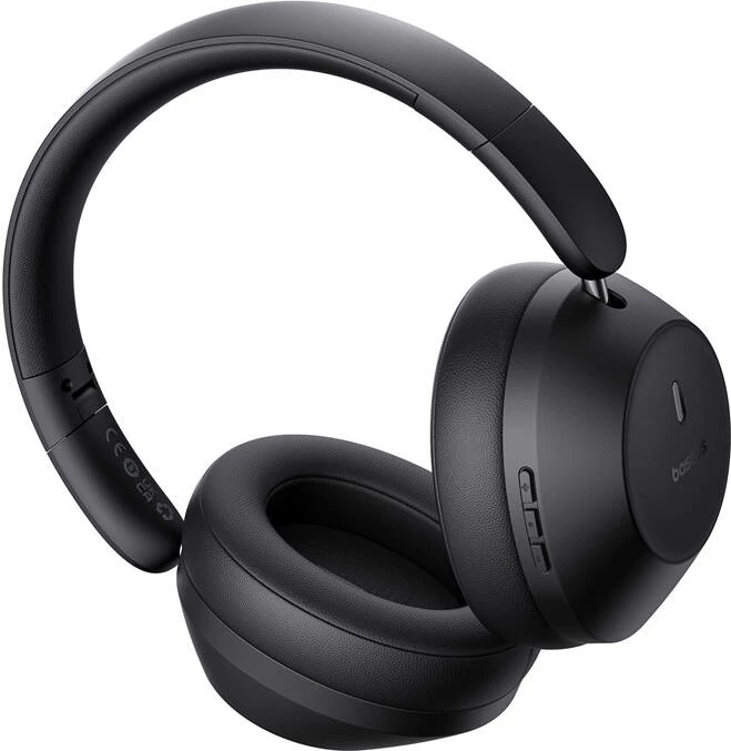Kufje wireless Baseus Bass 30 Max, over-ear, ANC, Bluetooth 5.3, e zezë