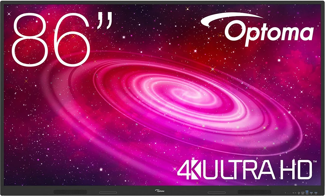 Ekran interaktiv Optoma 1651RK, 65", 4K Ultra HD, Touchscreen, Wi‑Fi, i zi