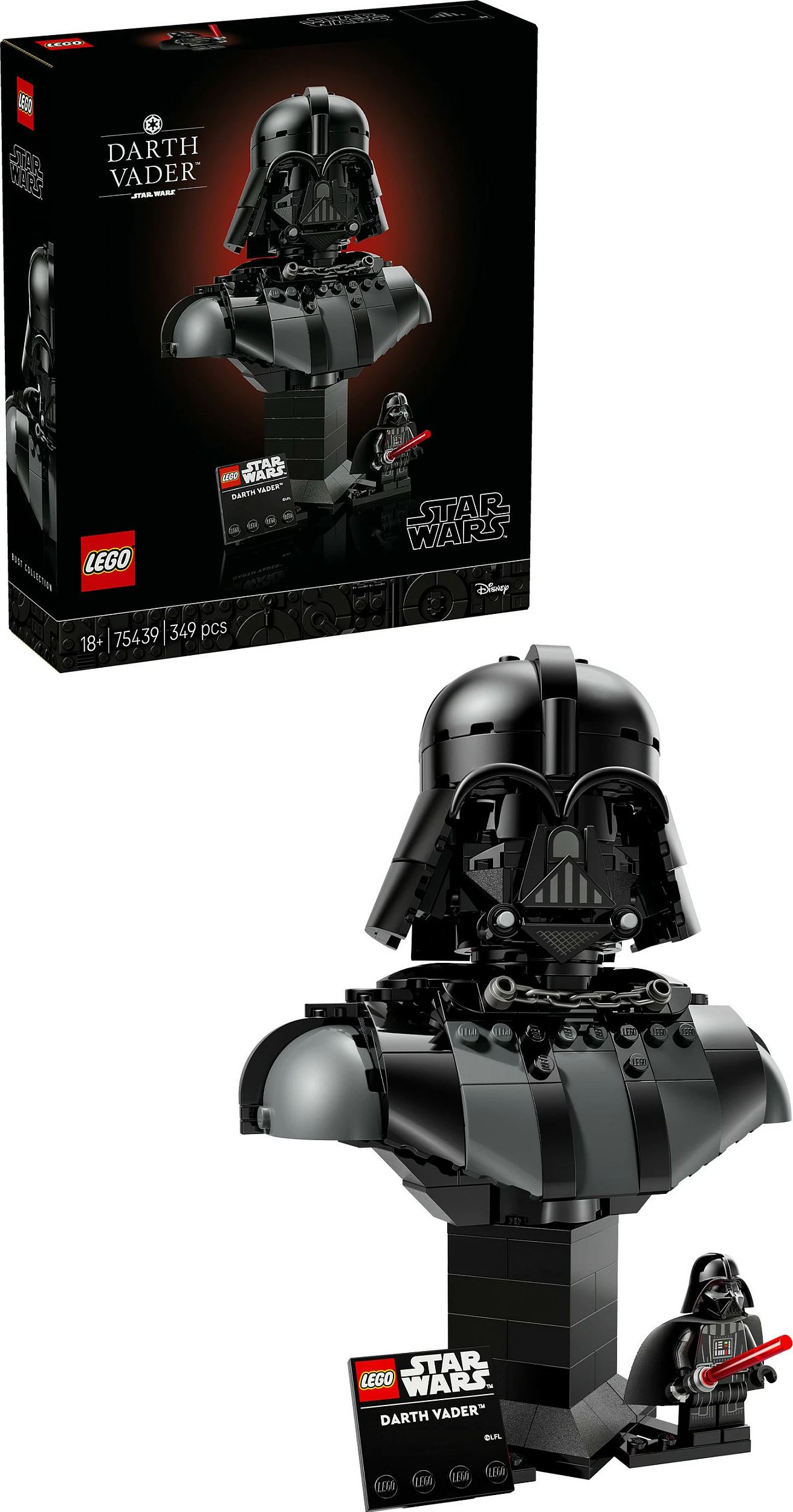Set ndërtimi LEGO Star Wars 75439 Darth Vader, 349 pjesë, multikolor