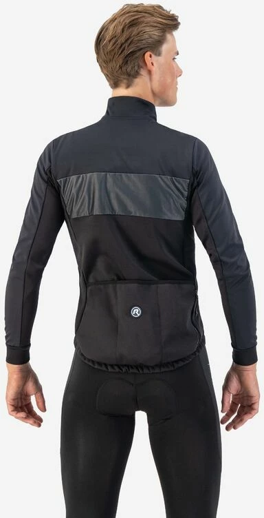 Jakne Rogelli lifestyle, e zezë dhe gri