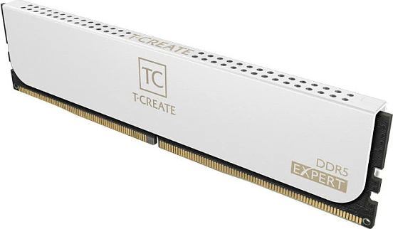 RAM Memorje Team Group T-CREATE EXPERT 32GB (2x16GB) DDR5 6000MHz CL30, AMD EXPO, e bardhë