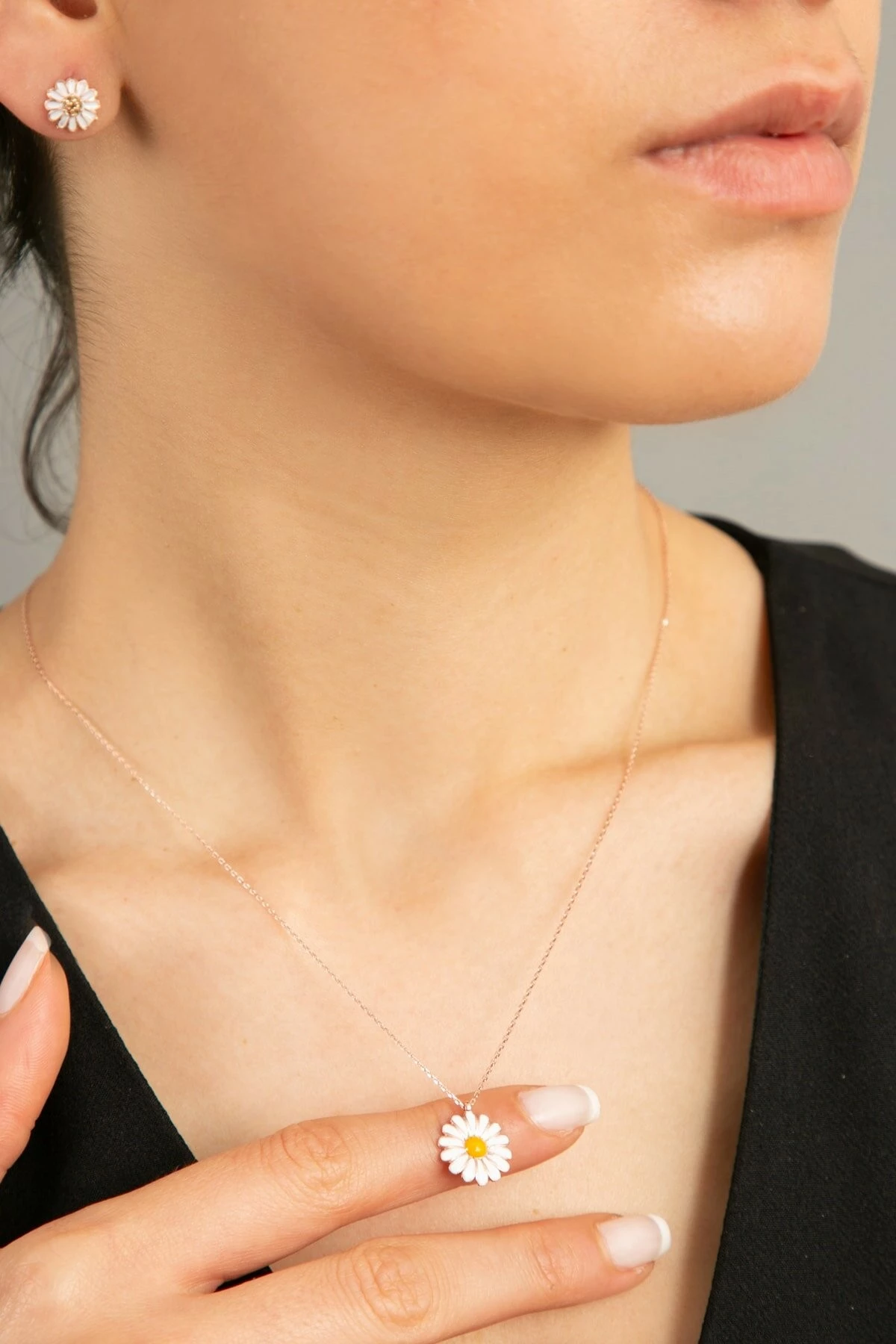 Set bizhuterish prej argjendi (3 pjesë), Elika Silver, ELKSLVR7145