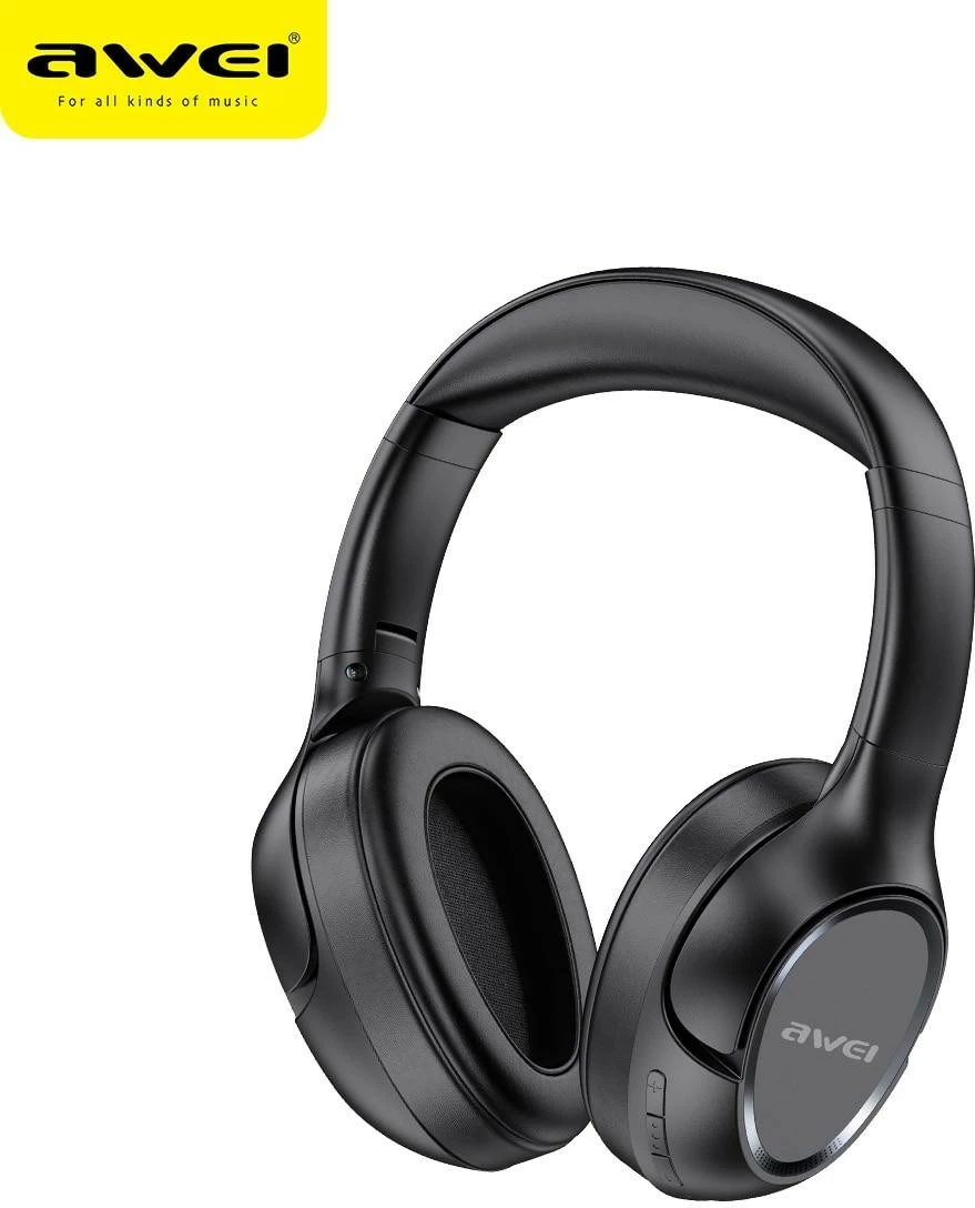 Kufje wireless AWEI A770BL, Over-Ear, Bluetooth, të zeza