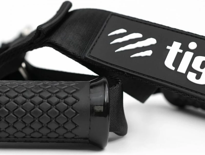 Doreza tekstili për pajisje fitnesi tiguar, të zeza