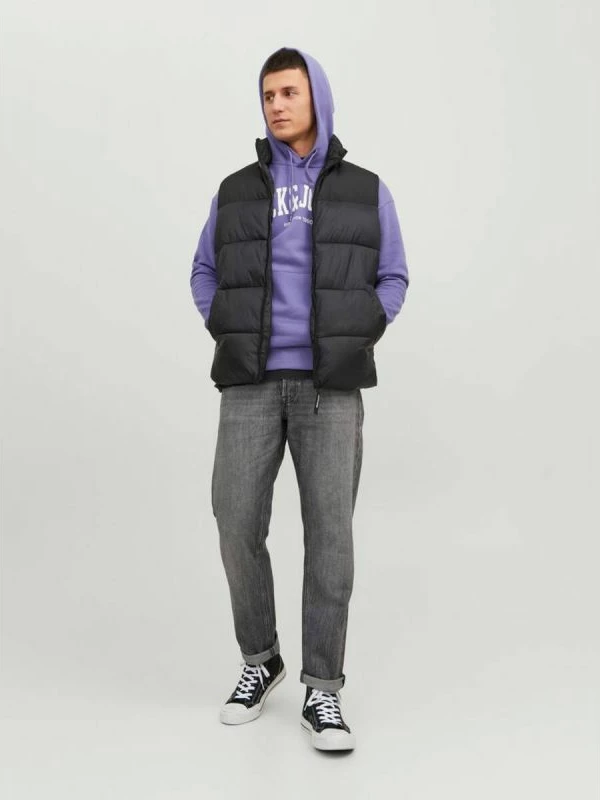 Jelek për meshkuj Jack & Jones, model Jjetoby, i zi [Madhësia: M]