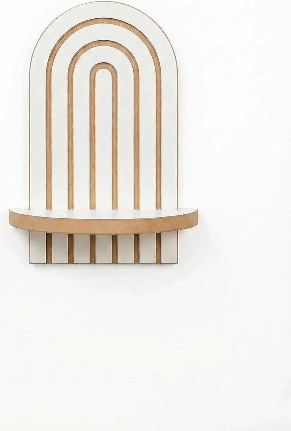 Raft muri Skye Decor, i bardhë, Artmtkwll1