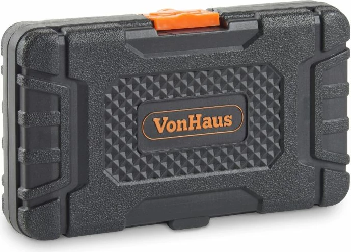 Set soketash dhe bitash VONHAUS 3515179 130 copë, portokalli/zi