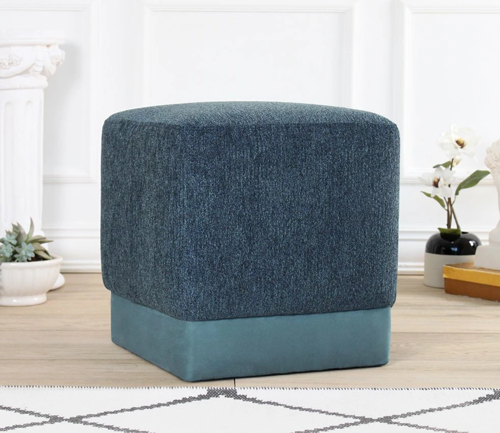 Puf Atelier del Sofa, ngjyrë kaltër, Borgot