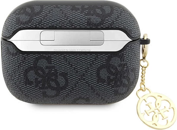 Mbështjellës Guess 4G Charm për AirPods Pro 2, e zezë