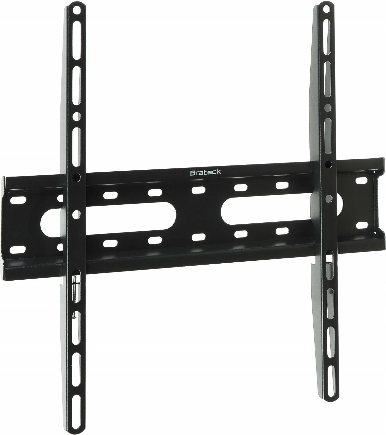 Mbajtëse muri për TV/monitor Brateck BRATECK-KL31-44F, 32–70 inç, deri 45 kg, VESA 75–400, ultra e hollë 27 mm, e zezë