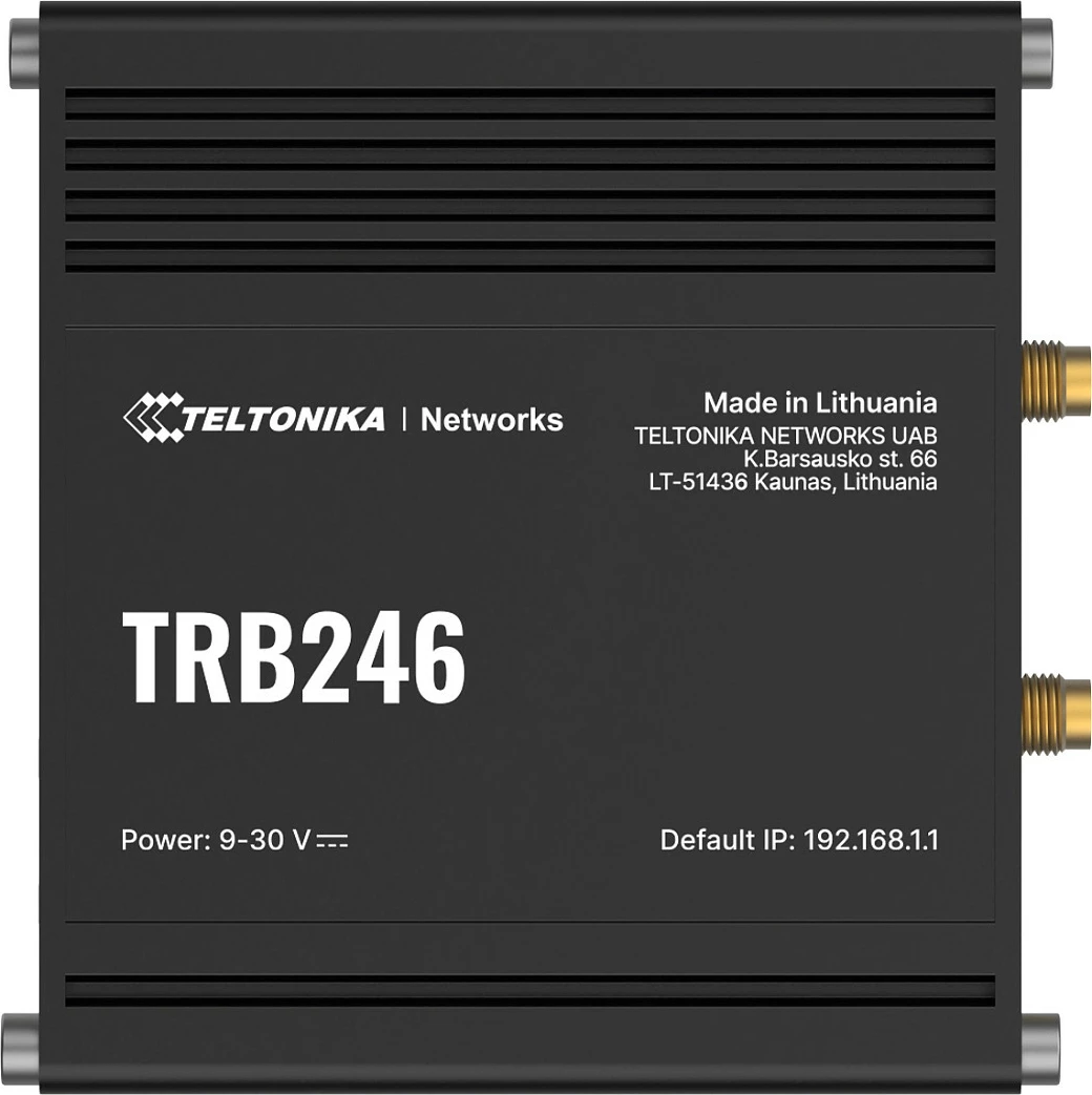 Gateway Teltonika TRB246, LTE Cat 4, 1x Ethernet, 2x SMA, i zi
