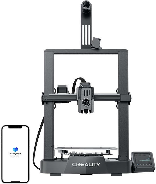 Printer 3D Creality Ender-3 V3 KE, FDM, 220x220x240mm, i zi