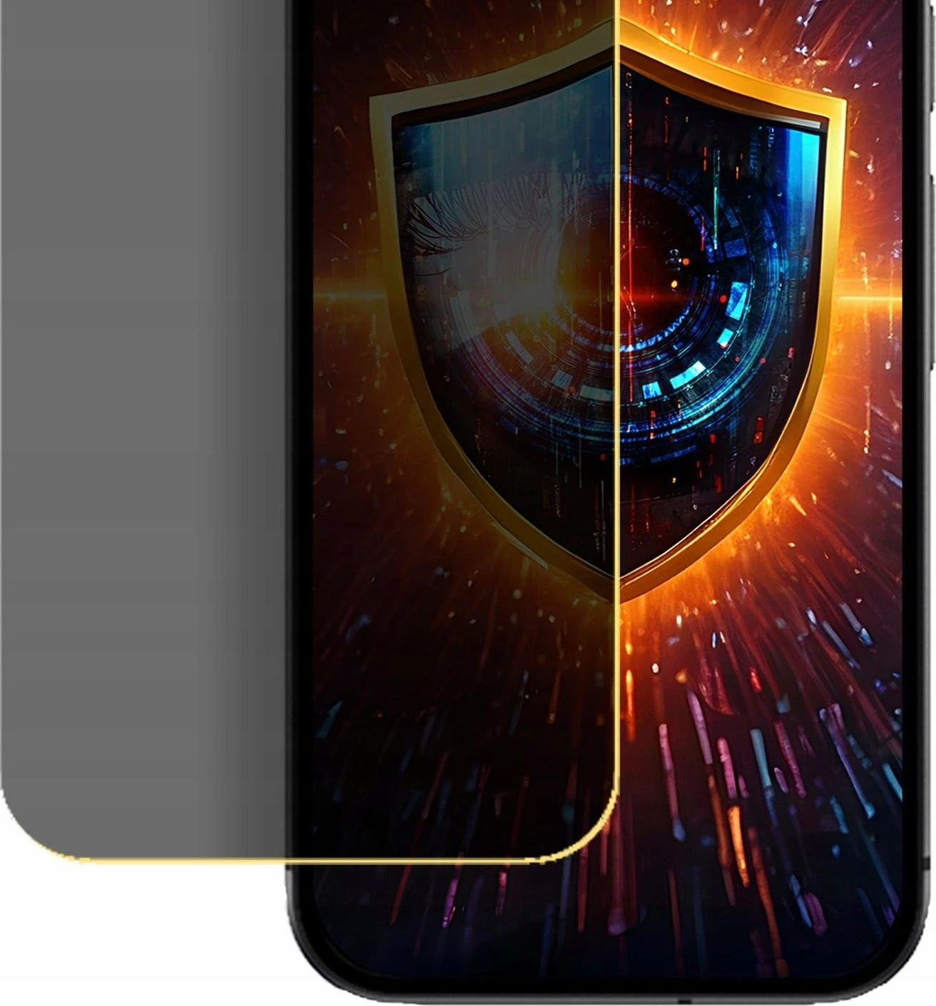 Foli mbrojtëse ekrani 3MK Silky Matt Privacy për Google Pixel 9A, matte privatësi, e zezë