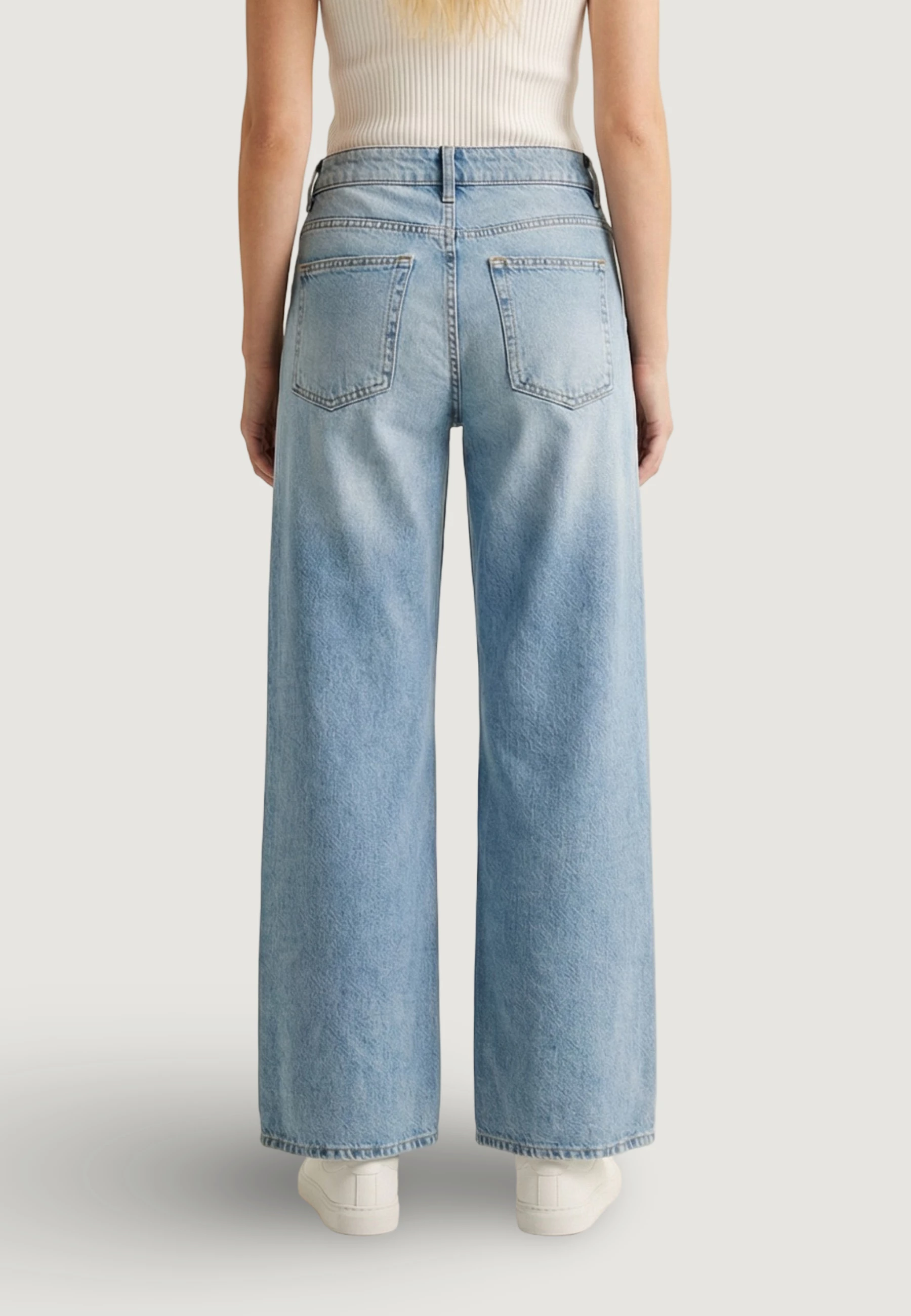 Xhinse për femra Only Onlloran Reg Wide Dnm Pim 15367859, blu e çelët denim [Madhësia: W29 L32]