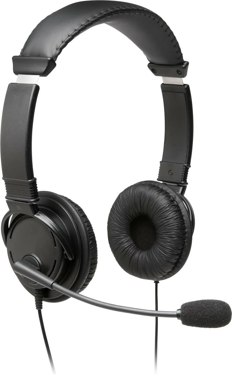 Kufje Kensington Classic USB-A, me mikrofon, për thirrje/muzikë, 150 g, e zezë