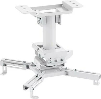 Mbajtëse tavanore për projektor Neomounts CL25-530WH1, h 25.5 cm, max 45 kg, me menaxhim kabllosh, e bardhë