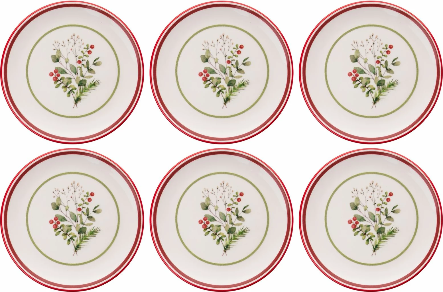 Set pjatash ëmbëlsirash (6 copë), Hermia Concept, Ylbtat6
