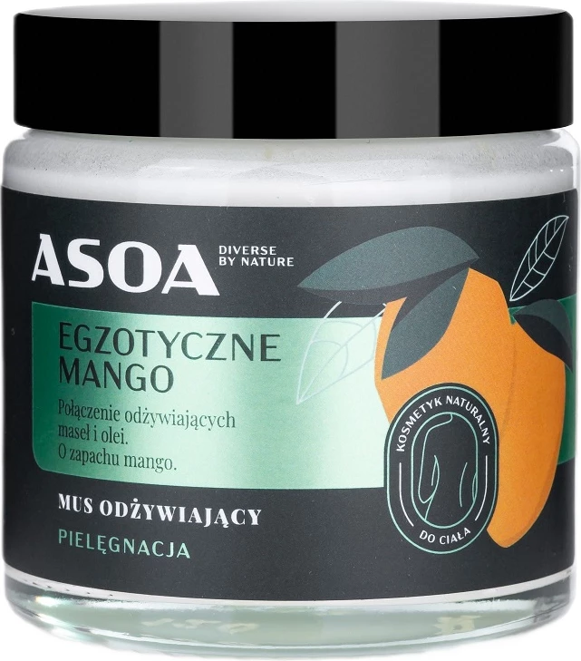 Buter për trup Asoa Exotic Mango për femra, 120ml