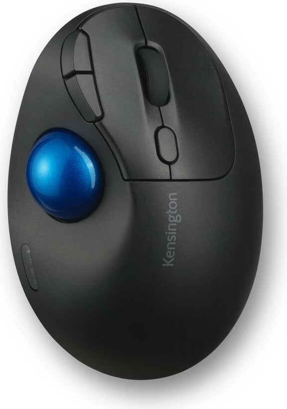 Trackball Kensington Pro Fit Ergo TB450, RF Wireless + Bluetooth, 1600 DPI, Zi, Blu
