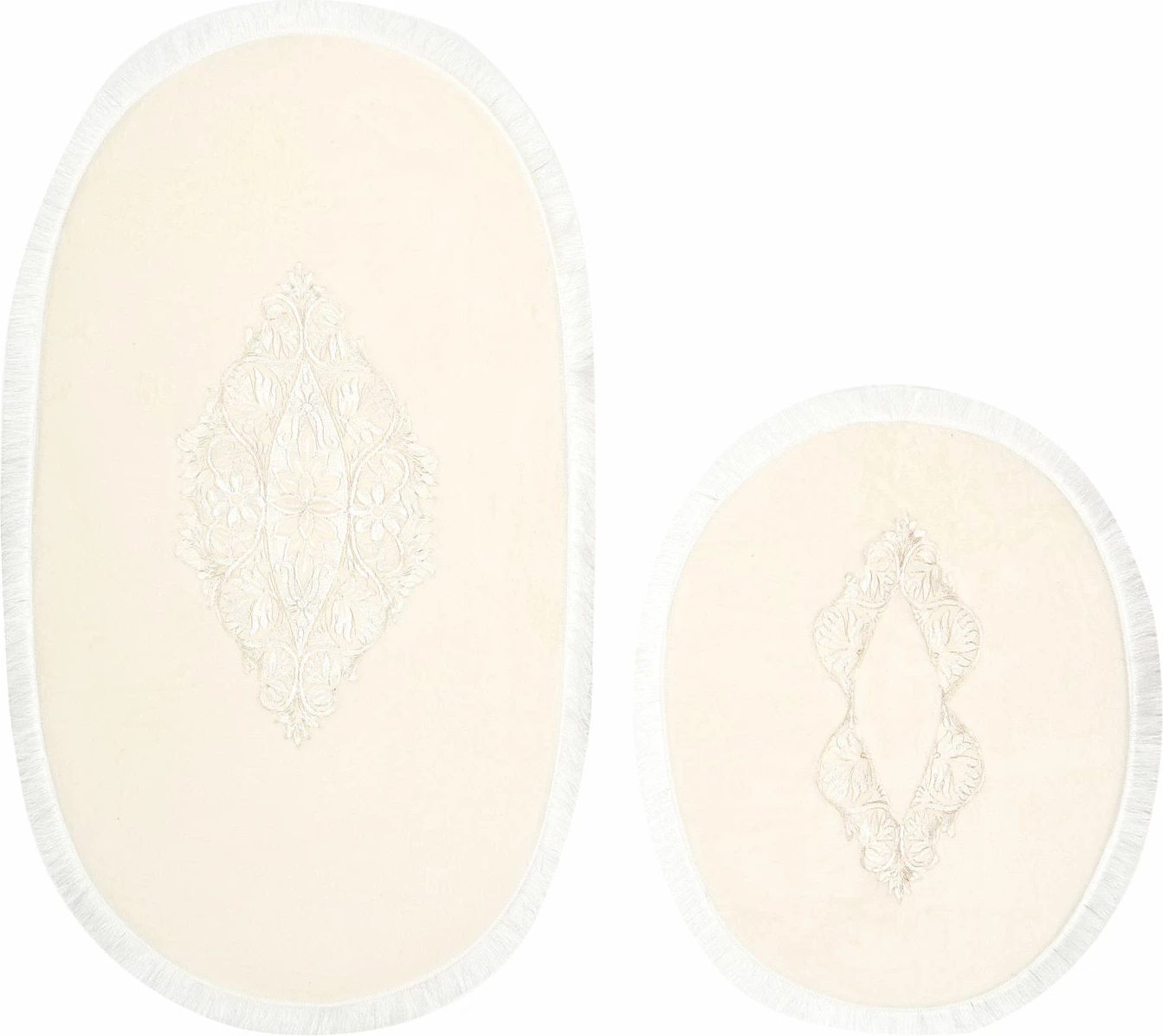 Set tapetash për banjo (2 copë), Mijölnir, Melek, krem