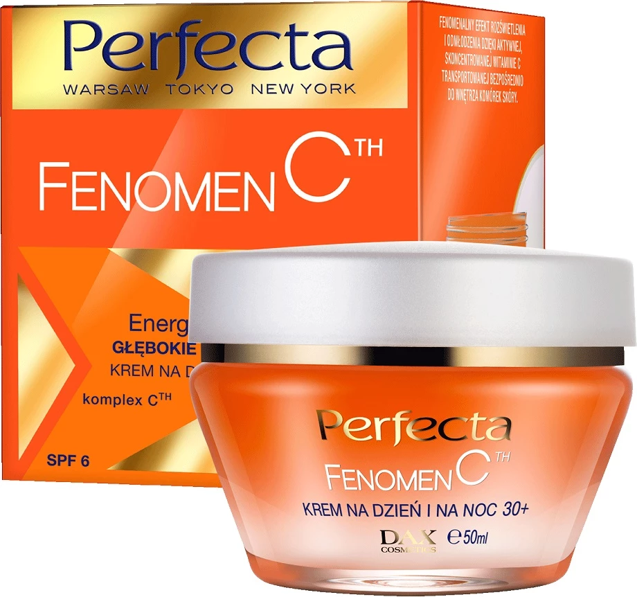 Krem dite dhe nate për fytyrë për femra Perfecta Fenomen C Deep Moisturizing 30+, 50ml