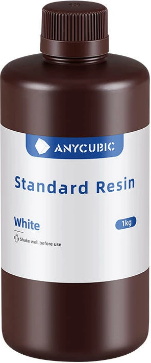 Resin standard AnyCubic SPTWH-104E, 1 kg, Bardhë