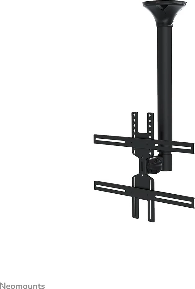 Mbajtës tavani për TV/monitor Newstar FPMA-C400BLACK, 32-60 inç, rregullim lartësie, ngjyrë e zezë