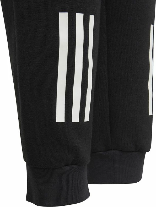 Pantallona për djem adidas, të zeza [Madhësia: 128 cm]