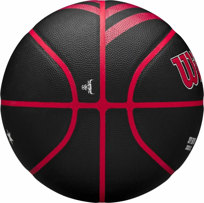Top basketbolli Wilson Chicago Bulls, i zi dhe i kuq [Madhësia: 7]